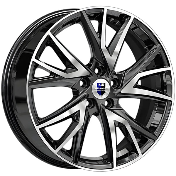 ДЛ 5*112 18*6.5 D66.6 ET38 К&К Кайлас Алмаз черный